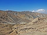 Mustang 02 02-1 Trail And Dhaulagiri From Pass After Tange